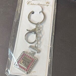🔥PARFUM NO•5 BLING KEYCHAIN/BAGCHARM